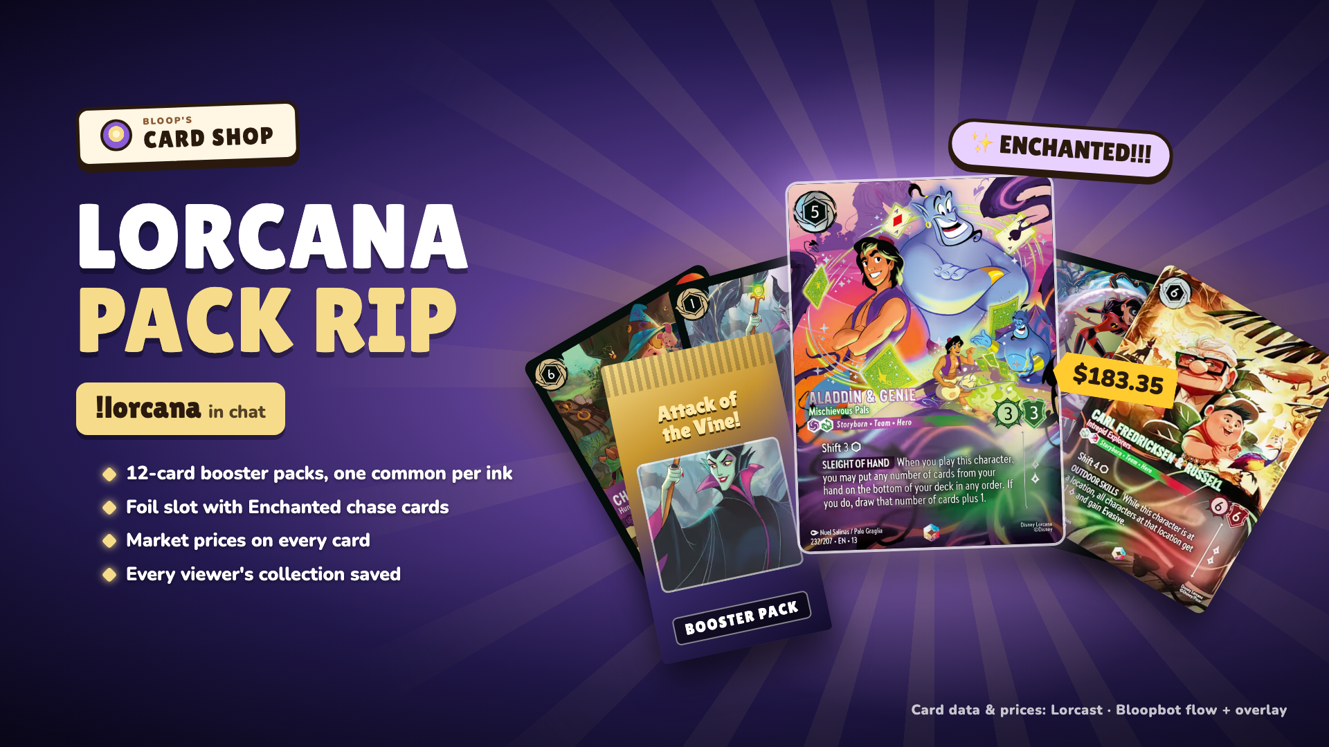 Lorcana Pack Rip